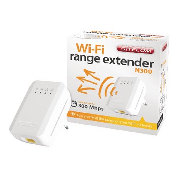 WLAN Repeater/Extender N300 2.4 GHz 10/100 Mbit Weiß